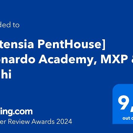Ortensia Penthouse Leonardo Academy, Mxp & Laghi Sesto Calende Dış mekan fotoğraf